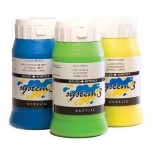 System3 acrylic colours 500ml