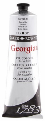 Georgian oil color 225ml 001 Zinc White