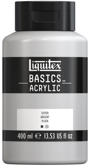 Basics Acrylic 400ml 052 Silver