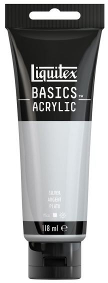 Basics Acrylic 118ml 052 Silver