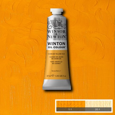 W&N Winton oil color 200ml 109  Cadmium yellow