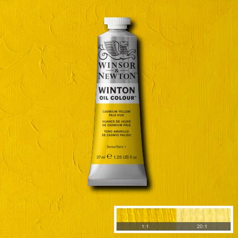 W&N Winton oil color 200ml 119 Cadmium yellow pale