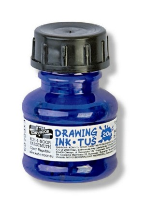 Drawing ink 20g blue