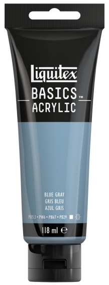 Basics Acrylic 118ml 142 Blue Grey