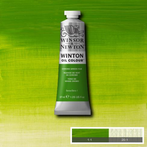 W&N Winton oil color 200ml 145 Chrome green