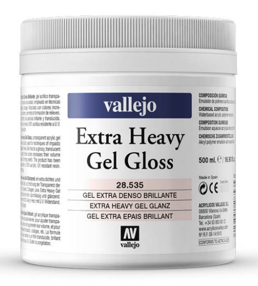Extra Heavy Gel Gloss 500ml Vallejo