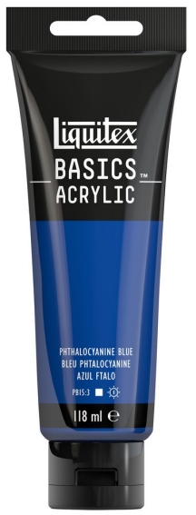 Basics Acrylic 118ml 316 Phthalocyanine Blue