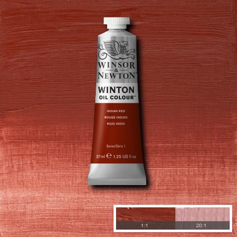 W&N Winton oil color 200ml 317 Indian red
