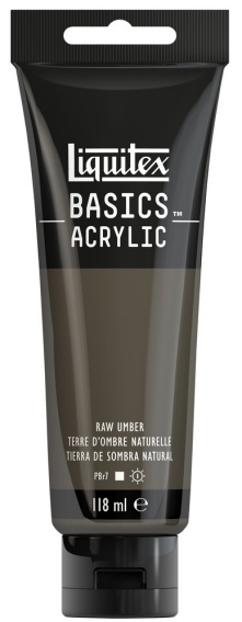 Basics Acrylic 118ml 331 Raw Umber