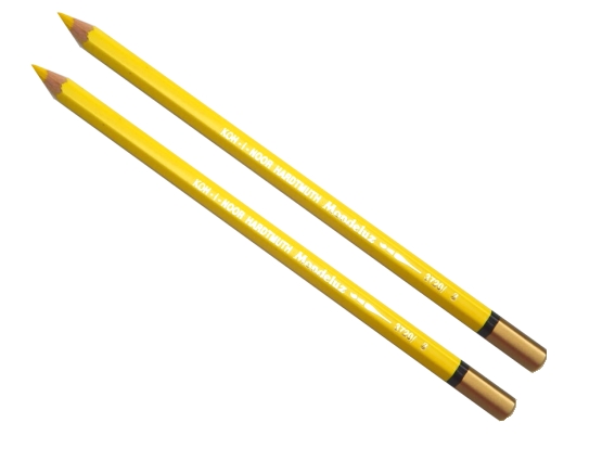 Mondeluz aquarell coloured pencil 003 Chrome Yellow