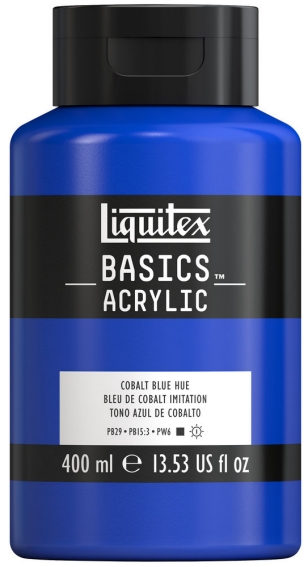 Basics Acrylic 400ml 381 Cobalt Blue Hue