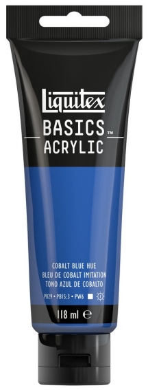 Basics Acrylic 118ml 381 Cobalt Blue