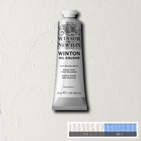 Winton öljyväri 200ml 415 Soft mixing white