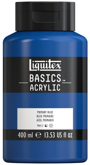 Basics Acrylic 400ml 420 Primary Blue