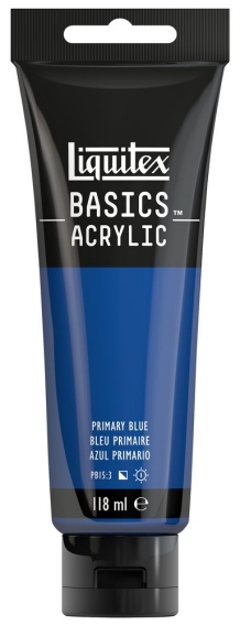 Basics Acrylic 118ml 420 Primary Blue
