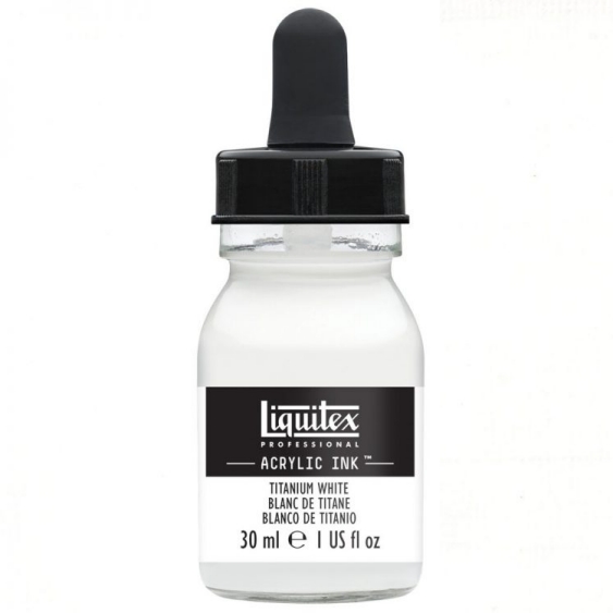 Liquitex Acrylic Ink 30ml 432 Titanium white
