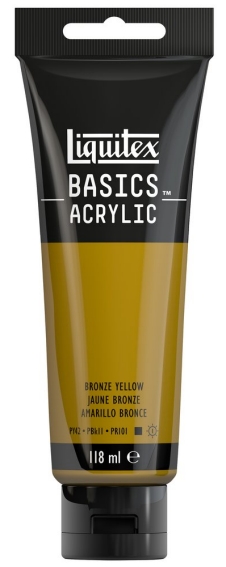 Basics Acrylic 118ml 530 Bronze yellow