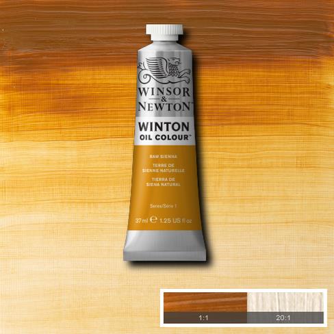 W&N Winton oil color 200ml 552 Raw sienna