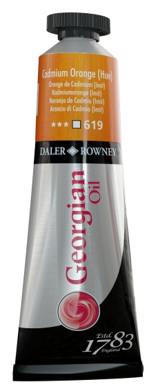 Georgian öljyväri 38ml 619 Cadmium orange