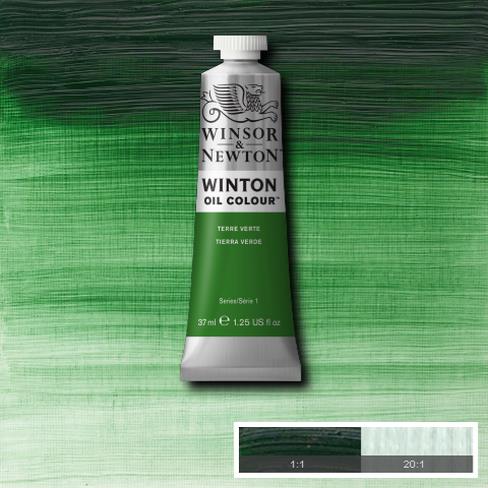 W&N Winton oil color 200ml 637 Terre verte