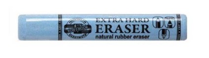 Extra hard eraser