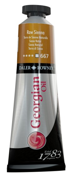 Georgian öljyväri 38ml 667 Raw sienna