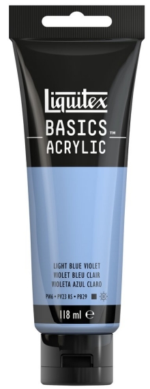 Basics Acrylic 118ml 680 Light Blue Violet