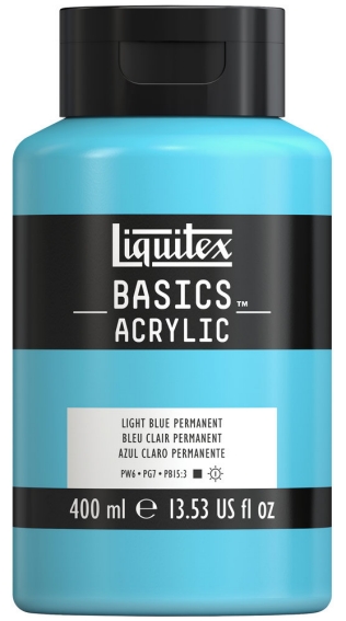 Basics Acrylic 400ml 770 Light Blue Permanent