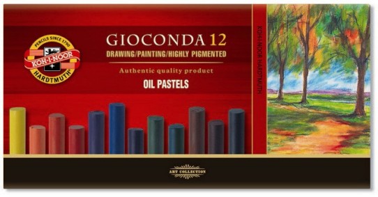 Gioconda oil pastel 12 pcs