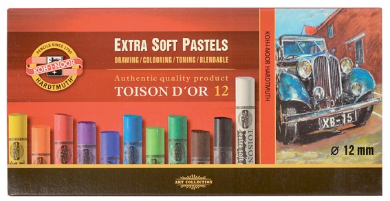 Toison Dor Extra Soft pastel 12 pcs