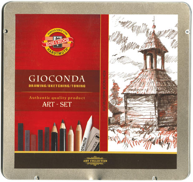 Gioconda Art-set 8899 metal box