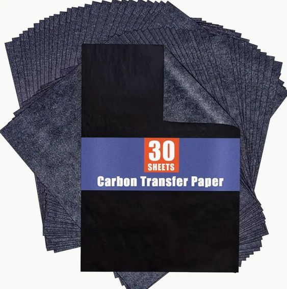 Hiilipaperi A4 musta 30kpl