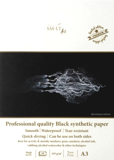 SMLT Pro Black synthetic pad 155g A3 (10)