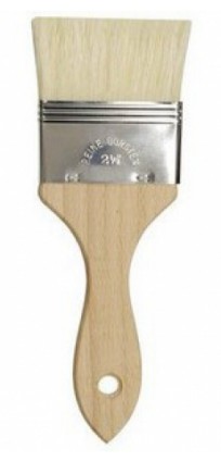 Kolibri  2940-1 hog bristle flat brushes short handle