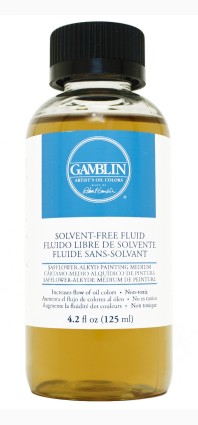 Solvent-Free Fluid 125ml painting medium