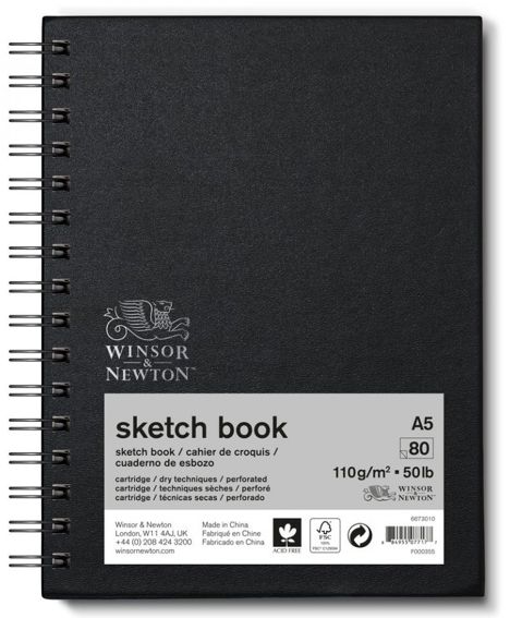 WN Sketch book 110g A4 kierre (80)
