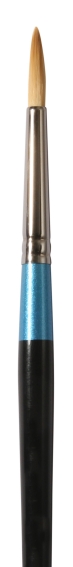 Aquafine 85-6  synthetic round  brush short handle
