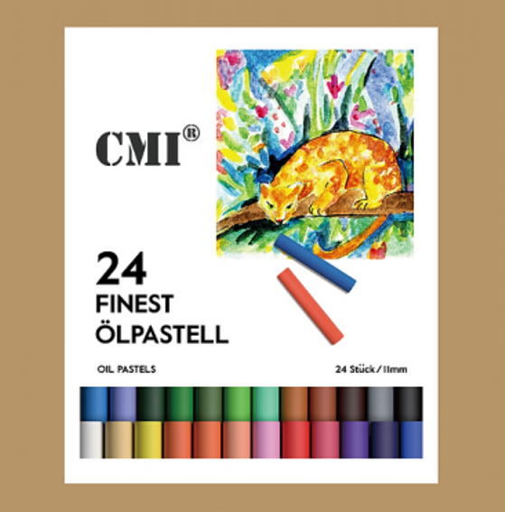 CMI Aqua Oil pastels 24