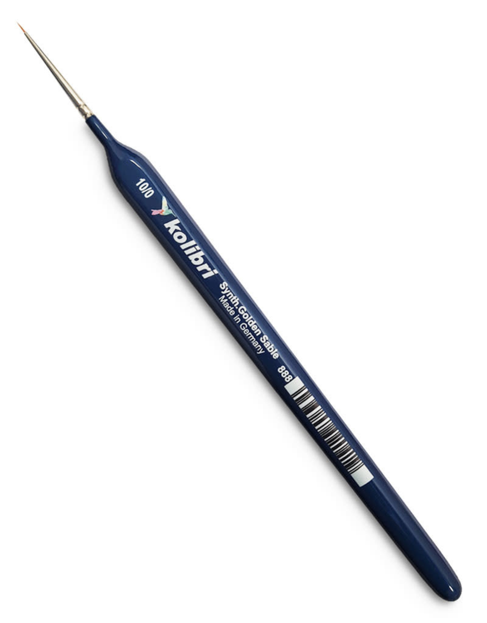 Kolibri 888-10/0 Synthetic Round brushes Short Handle