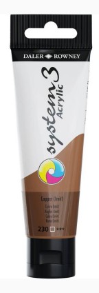 System3 akrylic color 59ml 230 Copper