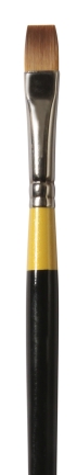 System3 55-1/4 synthetic flat brush short handle